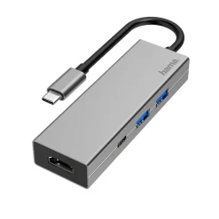 Adapter Hama USB-C Multi/HDMI 4 Portar
