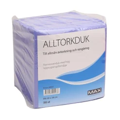 Alltorkduk Max Blå 38x38cm