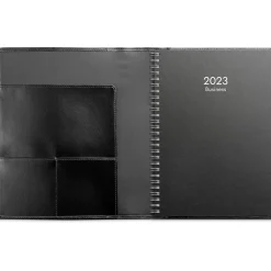 Almanacka Burde 5940 Business Skinn 2027 Svart A5