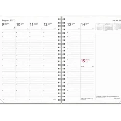 Almanacka Burde 5587 Business Twist 2027 Brun