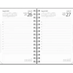 Almanacka Burde 5120 Dagbok ECO Line 2027 Svart