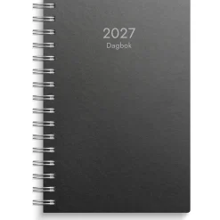 Almanacka Burde 5120 Dagbok ECO Line 2027 Svart