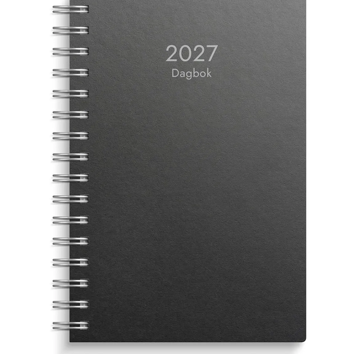 Almanacka Burde 5120 Dagbok ECO Line 2027 Svart