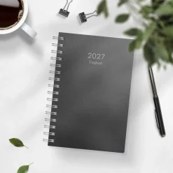 Almanacka Burde 5120 Dagbok ECO Line 2027 Svart