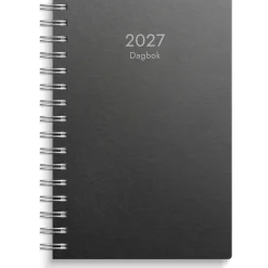 Almanacka Burde 5120 Dagbok ECO Line 2027 Svart