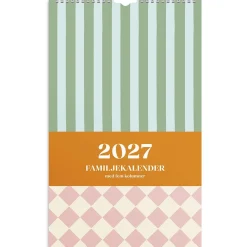 Almanacka Burde 1766 Familjekalender Color Blocking 2027