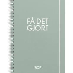 Almanacka Burde 1220 Få det gjort 2027 Grön A5