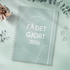 Almanacka Burde 1220 Få det gjort 2027 Grön A5