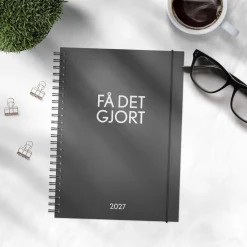Almanacka Burde 1271 Få det gjort 2027 Svart