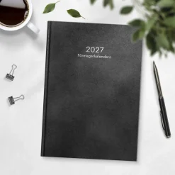 Almanacka Burde 1066 Företagarkalendern Konstläder 2027