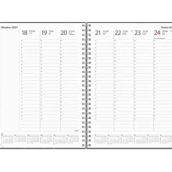 Almanacka Burde 1069 24 h kalender 2027 A5