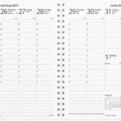 Almanacka Burde 3650 Interplano II Refill 2027