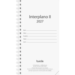 Almanacka Burde 3650 Interplano II Refill 2027