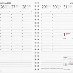 Almanacka Burde 3640 Interplano Refill 2027