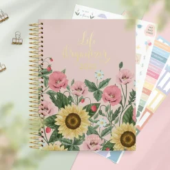 Almanacka Burde 1295 Life Organizer Blommor 2027