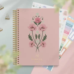 Almanacka Burde 1295 Life Organizer Blommor 2027