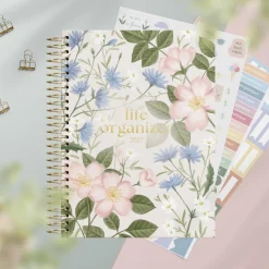 Almanacka Burde 1295 Life Organizer Blommor 2027