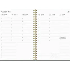 Almanacka Burde 1279 Life Planner Do more 2027 A5