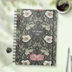 Almanacka Burde 1037 Life Planner 2027 Floral
