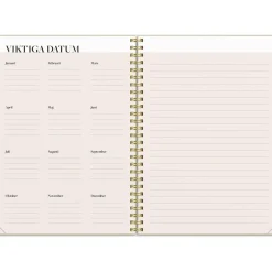 Almanacka Burde 1244 Life Planner Inspiration 2027 A5