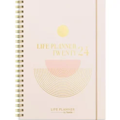 Almanacka Burde 1227 Life Planner 2024 Rosa A5