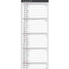 Almanacka Burde 1591 Liten Bordskalender Elegant 2027