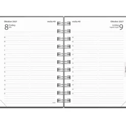 Almanacka Burde 5130 Liten Dagbok ECO Line 2027 Svart