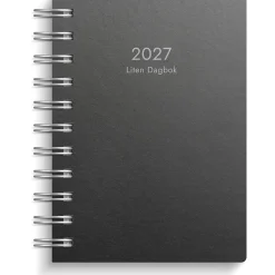 Almanacka Burde 5130 Liten Dagbok ECO Line 2027 Svart