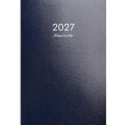Almanacka Burde 3306 Maxinote Kartongomslag 2027 Blå