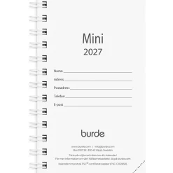 Almanacka Burde 3211 Mini Refill 2027