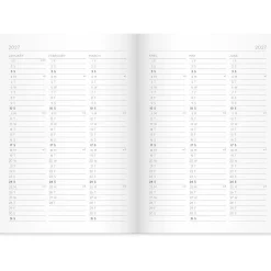 Almanacka Burde 1061 Monthly Planner 2027 A5