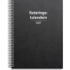 Almanacka Burde 1230 Noteringskalendern Konstläder 2027
