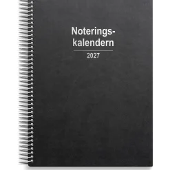 Almanacka Burde 1230 Noteringskalendern Konstläder 2027