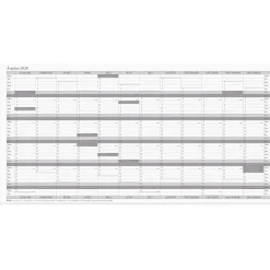 Almanacka Burde 2320 Planeringsblad Årsplan 2028