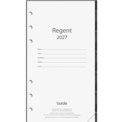 Almanacka Burde 4600 Regent Grundsats 2027