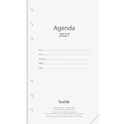 Almanacka Burde 4602 Regent Kalendersats Agenda 2027