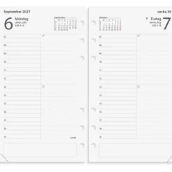Almanacka Burde 4602 Regent Kalendersats Agenda 2027