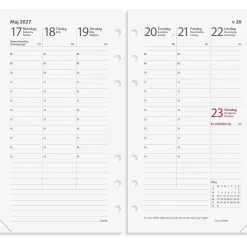 Almanacka Burde 4603 Regent Kalendersats Interpl XL 2027