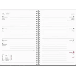 Almanacka Burde 5160 Senator ECO Line 2027 Svart A5