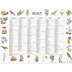 Almanacka Burde 5040 Stora Naturalmanackan Anteckningar 2027