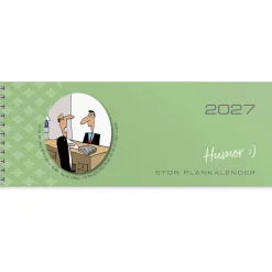 Almanacka Burde 1354 Stor Plankalender Humor 2027