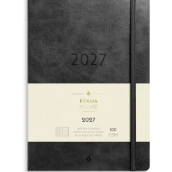 Almanacka Burde 5962 Stor Veckokalender Forma Deluxe 2027 A5