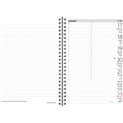 Almanacka Burde 1100 Stor Veckokalender Refill 2027