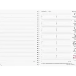 Almanacka Burde 1100 Stor Veckokalender Refill 2027