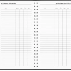 Almanacka Burde 3681 Studieåret Stora Basic Plast 26-27 165x90mm