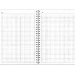 Almanacka Burde 8222 Study Twist 26-27 Svart A5