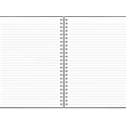 Almanacka Burde 8222 Study Twist 26-27 Svart A5