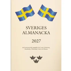 Almanacka Burde 3070 Sveriges Almanacka 2027