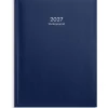 Almanacka Burde 1110 Veckojournal Konstläder Inbunden 2027 Mörkblå