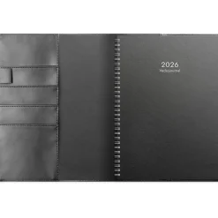 Almanacka Burde 5801 Veckojournal Konstläder Med Slejf 2027